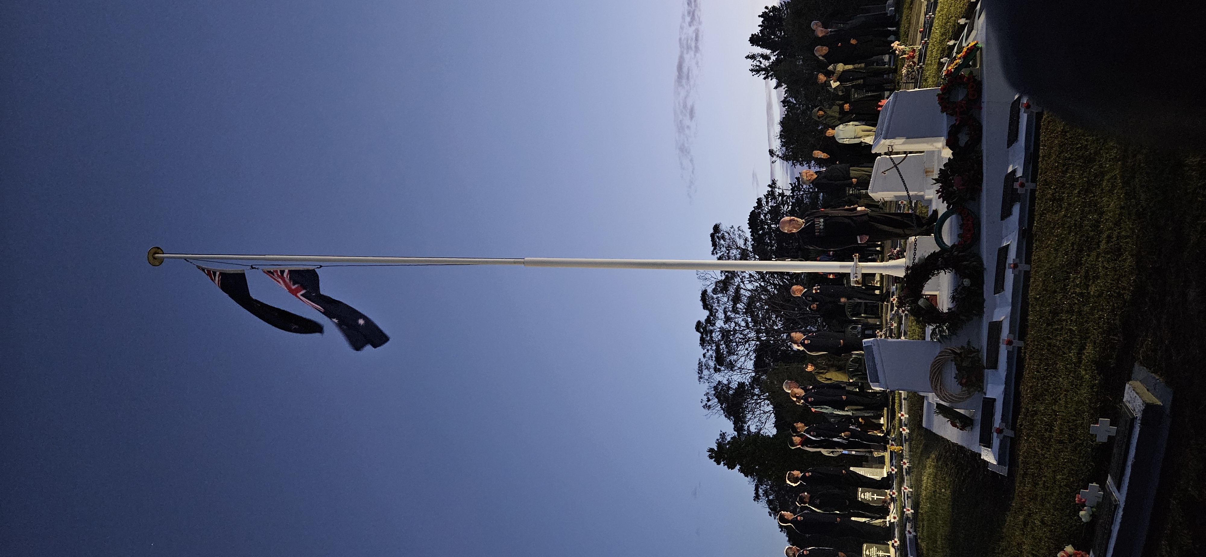 ANZAC dawn parade Dargaville