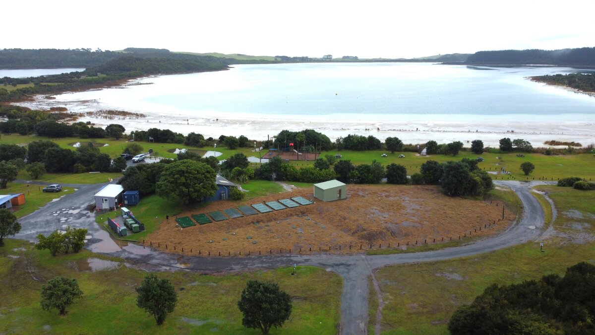 Improved wastewater system ready for Taharoa Domain visitors