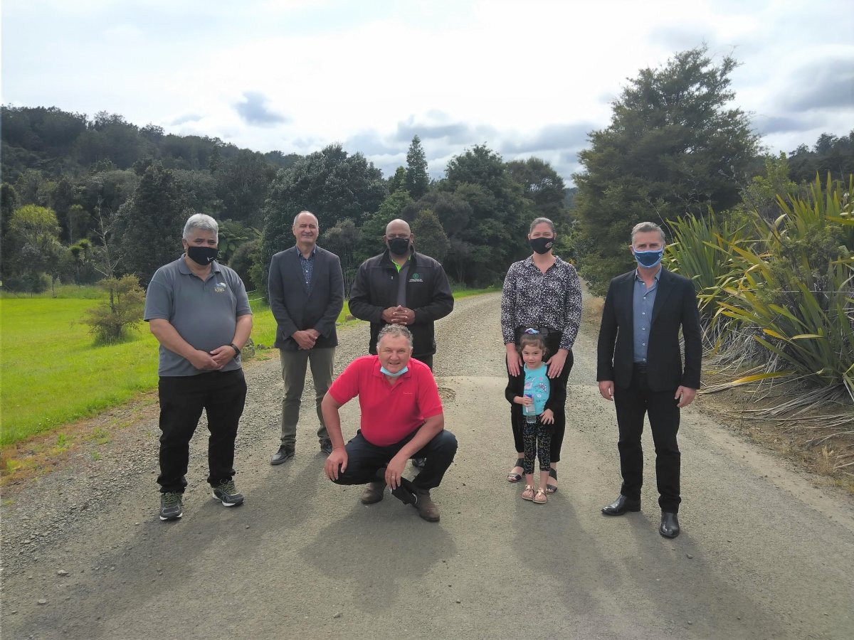Waipoua River Road works begin