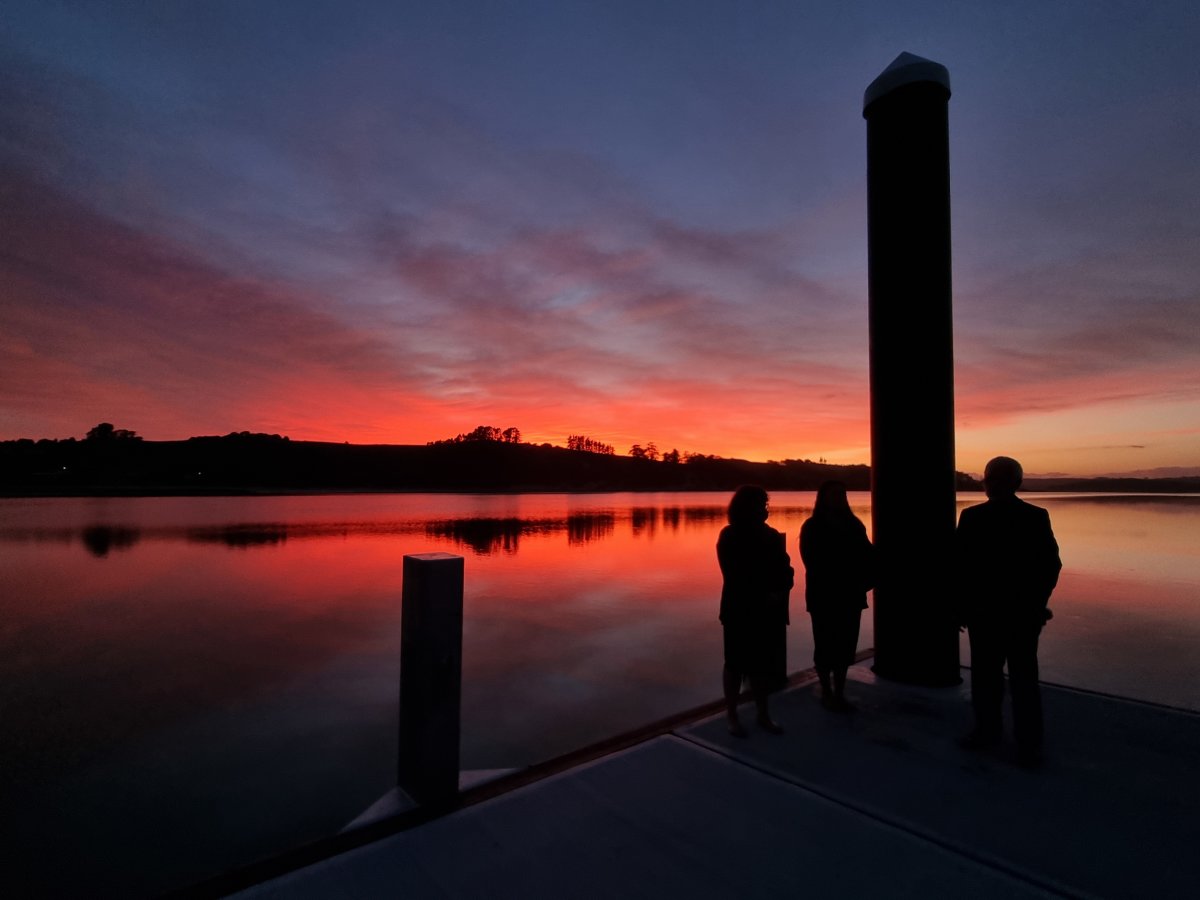 Dawn blessing opens the Pahi wharf upgrade