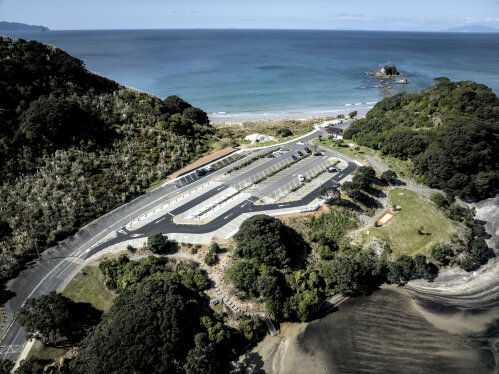 Surf beach parking upgrade finished ahead of summer  