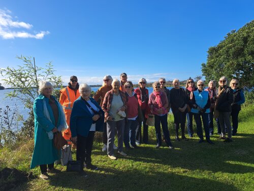 Kowhai planted to honour Sibyl Canning