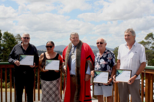Volunteers recognised for contribution to community