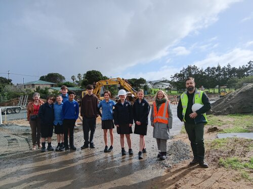 Bringing construction to life for Otamatea High School students